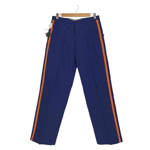 ISSEY MIYAKE(イッセイミヤケ) 03SS 黒タグ サイドライン シルキーサージ スラックスパンツ メンズ JPN：3 【中古】【ブランド古着バズストア】 ISSEY MIYAKE（イッセイミヤケ） 03SS 黒タグ サイドライン シルキー