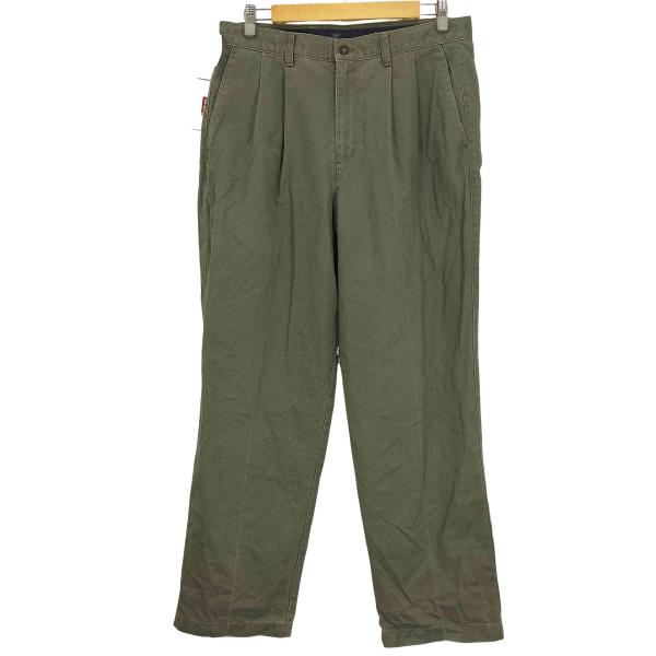 (古着)90s dockers ワイドチノ ブラック　パンツ cityboy 古着)90s dockers ワイドチノ ブラック パンツ cityboy