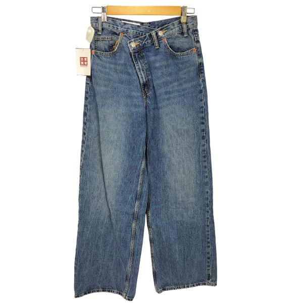 サラ ZARA ZARA(ザラ) TRF ハイウエストクロスオーバーワイドレッグ