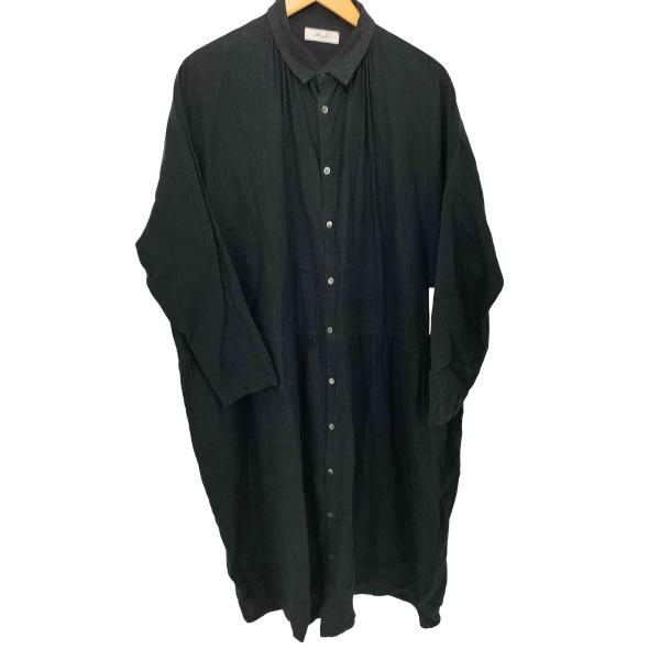 ICHI(イチ) Antiquites リネン タックシャツワンピース レディース 表記無 【中古】【ブランド古着バズストア】 ICHI（イチ） Antiquites リネン タックシャツワンピース レディース