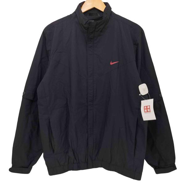 【美品】【XL】NIKE GOLF ブルゾン ジャケット 大きいサイズ NIKE GOLF(ナイキゴルフ) 2WAYナイロンジップアップブルゾン