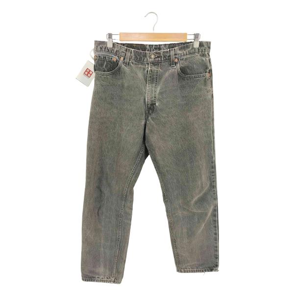 【USA製】LEVIS リーバイス 905 ブラックデニム サイズ36ボタン裏S USA製】LEVIS リーバイス 905 ブラックデニム サイズ36ボタン裏S