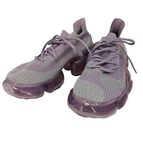 grounds grounds(グラウンズ) MOOPIE ニット厚底スニーカー