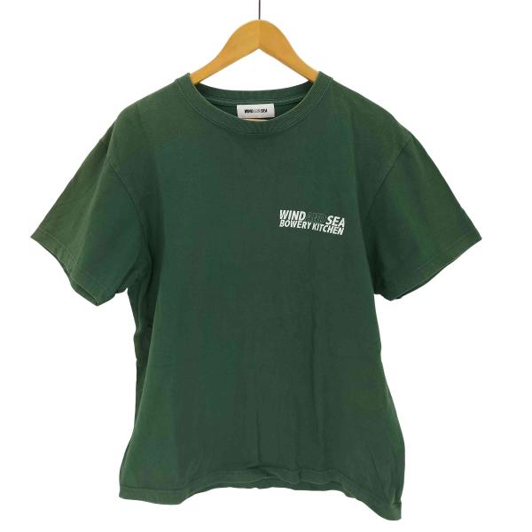 WIND AND SEA（ウィンダンシー） BOWERY KITCHEN プリントTシャツ