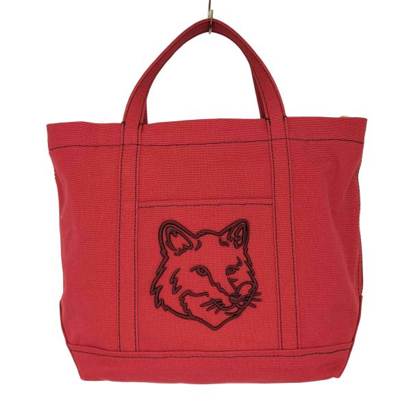 MAISON KITSUNE(メゾンキツネ) FOX HEAD SMALL TOTE レディース 表記無 【中古】【ブランド古着バズストア】 MAISON KITSUNE(メゾンキツネ) FOX HEAD SMALL TOTE レディース 表記無