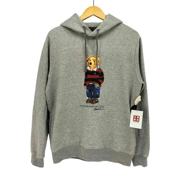 希少 新品 ポロベア ポロ ラルフローレン 革ジャン パーカー XL ブラック 希少 新品 ポロベア ポロ ラルフローレン 革ジャン パーカー L