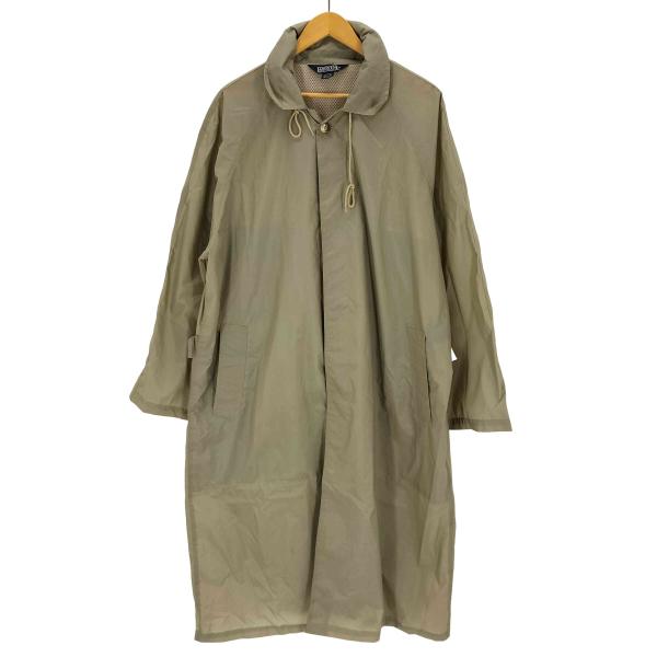 LANDS END(ランズエンド) 90s ナイロン ラグランステンカラーコート メンズ  M【中古】【ブランド古着バズストア】 ランズエンド（LANDS' END） LANDS END(ランズエンド) 90s ナイロン