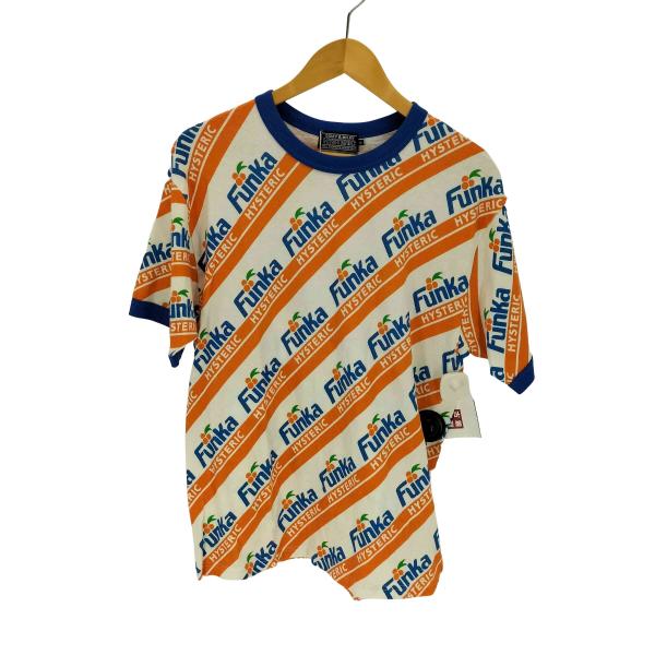 ヒステリックグラマーHYSTERIC GLAMOUR クッション　オレンジ　中古 ヒステリックグラマーHYSTERIC GLAMOUR クッションオレンジ中古