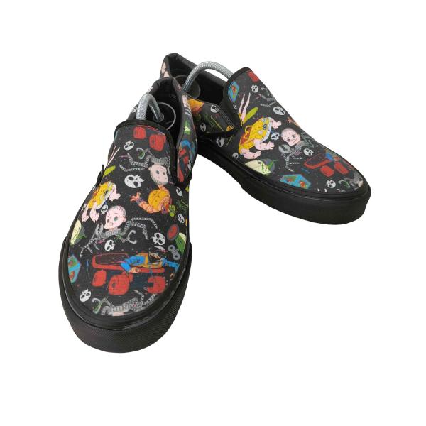 VANS(バンズ) vault slip-on スリッポン メンズ US：11 【中古】【ブランド古着バズストア】 VANS（ヴァンズ） VANS(バンズ) キャラクタープリント スリッポン