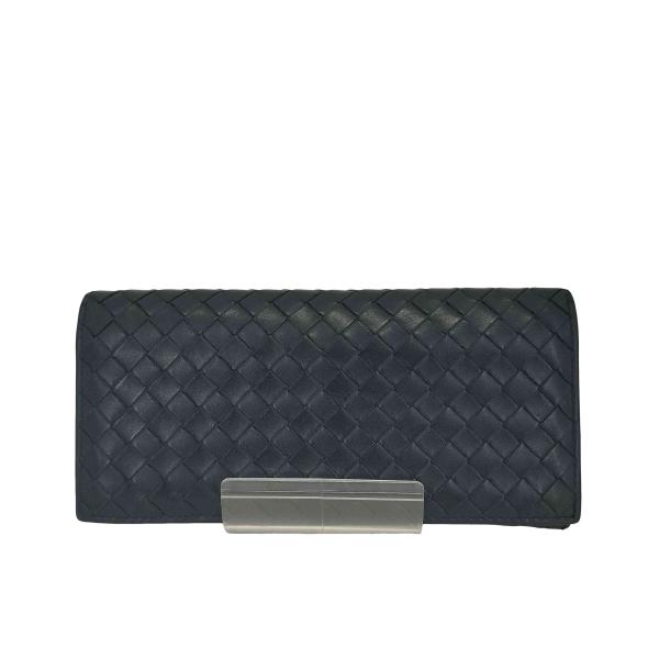 BOTTEGA VENETA(ボッテガヴェネタ) イントレチャート 二つ折り長財布 メンズ 表記無 【中古】【ブランド古着バズストア】 BOTTEGA VENETA（ボッテガ・ヴェネタ） イントレチャート 二つ折り長