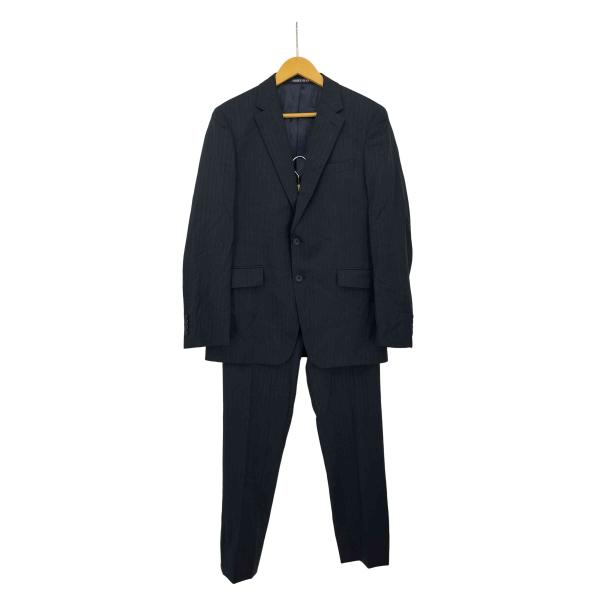 【中古】パーソンズ PERSON'S スーツ セットアップ テーラードジャケット シングル パンツ YA4 M 黒 ■GY12 bazzstore_1138483282671