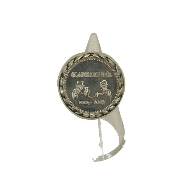GLADHAND(グラッドハンド) Button Heart Ring ボタンハートデザイン 