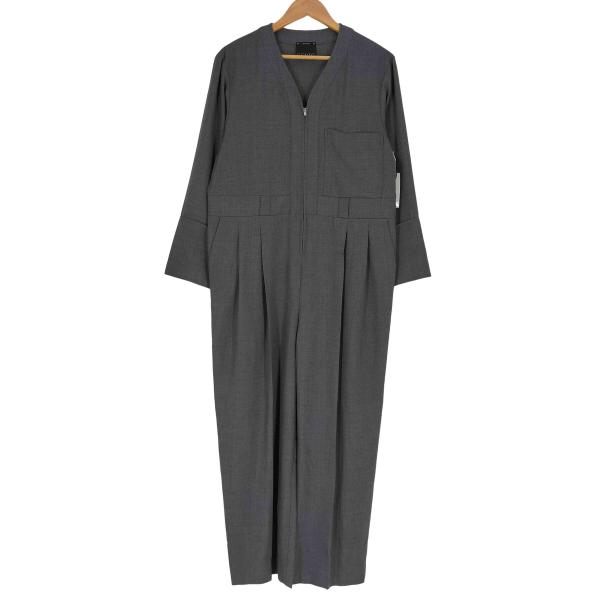 USED古着(ユーズドフルギ) conte Vネック オールインワン レディース