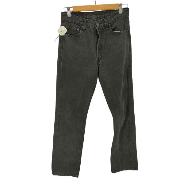 Levis(リーバイス) 95年 USA製 501 刻印522 後染め ブラックデニムパンツ メンズ  30×32【中古】【ブランド古着バズストア】 Levi's（リーバイス） Levis(リーバイス) 95年 USA製 501 刻印522 後