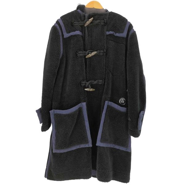 『sacai』サカイ (2) ボアダッフル ピーコート Sacai ダッフルコート | ブルー | FARFETCH JP