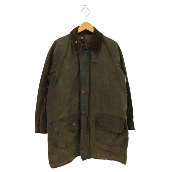Barbour（バブアー） 80-90s 英国製 襟コーデュロイ オイルド