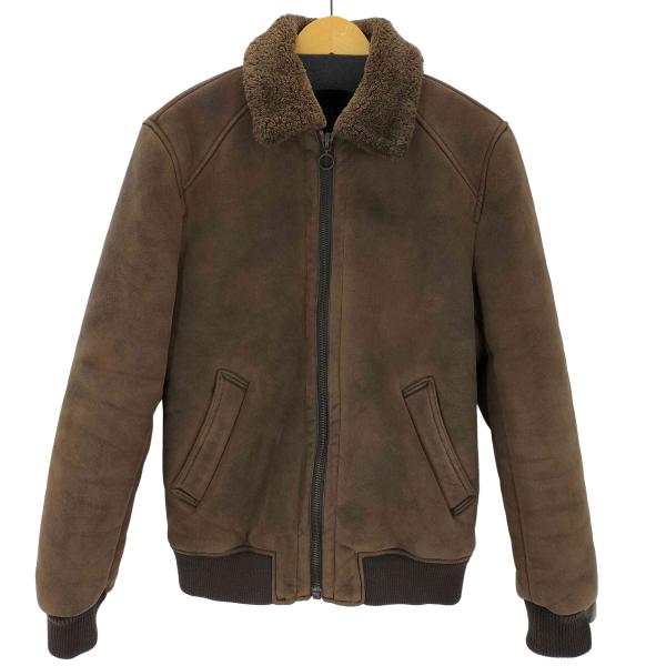 ZARA（ザラ） フェイクムートンジャケット メンズ M 中古 古着 0207