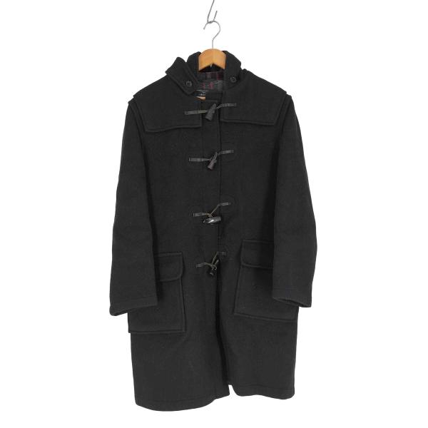 美品　90s グローバーオール　ダッフルコート　ヘリンボーン　L 英国製　トグル Gloverall（グローバーオール） 90s 英国製 ウール混 裏地チェック