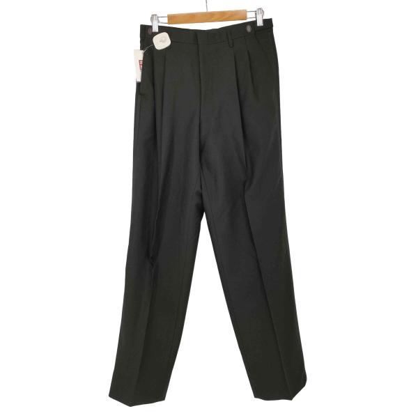 USED古着(ユーズドフルギ) ウール 側章 2タックスラックス メンズ 表記