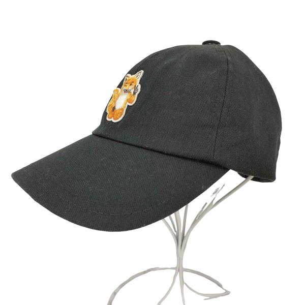 MAISON KITSUNE(メゾンキツネ) ALL RIGHT FOX 6P CAP メンズ 表記無 【中古】【ブランド古着バズストア】 MAISON KITSUNE(メゾンキツネ) ALL RIGHT FOX 6P CAP メンズ 表記無