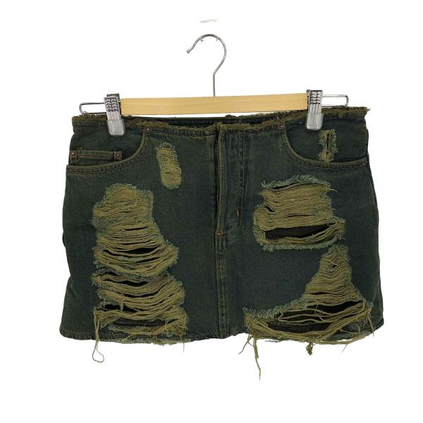 Acne Studios（アクネ ストゥディオズ） ダメージ デニム ミニスカート