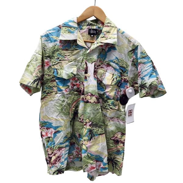 STUSSY（ステューシー） 90S OLD 紺タグ USA製 ハワイアン S/S アロハ