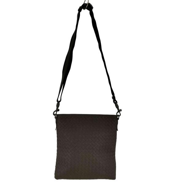 BOTTEGA VENETA(ボッテガヴェネタ) イントレチャートショルダーバッグ メンズ 表記無 【中古】【ブランド古着バズストア】 BOTTEGA VENETA（ボッテガ・ヴェネタ） イントレチャートショルダー