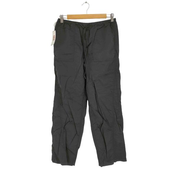 ZARA（ザラ） ナイロン シンチバック サイドジップ パンツ レディース