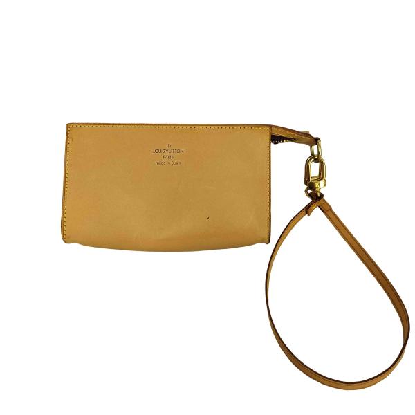 【LOUIS VUITTON】ポーチ　カバアンブル用ポーチ　ヌメ革　ベージュ LOUIS VUITTON】ポーチ カバアンブル用ポーチ ヌメ革 ベージュ - メルカリ