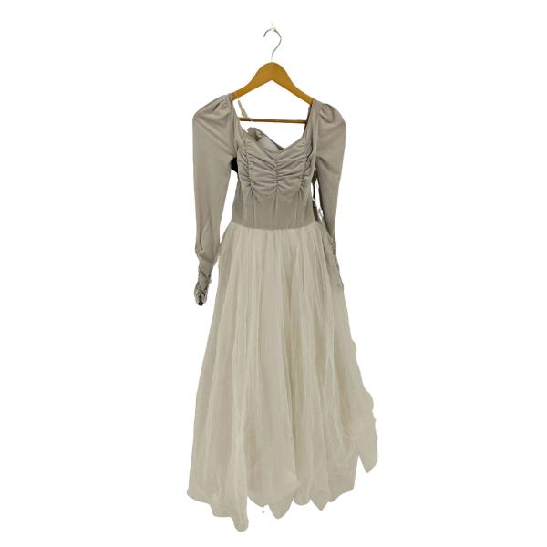 SNIDEL（スナイデル） Chacott ベロア×チュールワンピース レディース