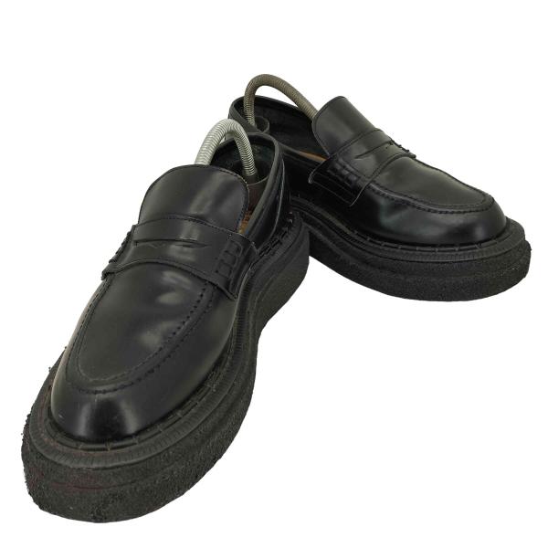 E COX(ジョージコックス) COIN LOAFER ローファー メンズ  7【中古】【ブランド古着バズストア】 GEORGE COX（ジョージコックス） COIN LOAFER ローファー メンズ 7