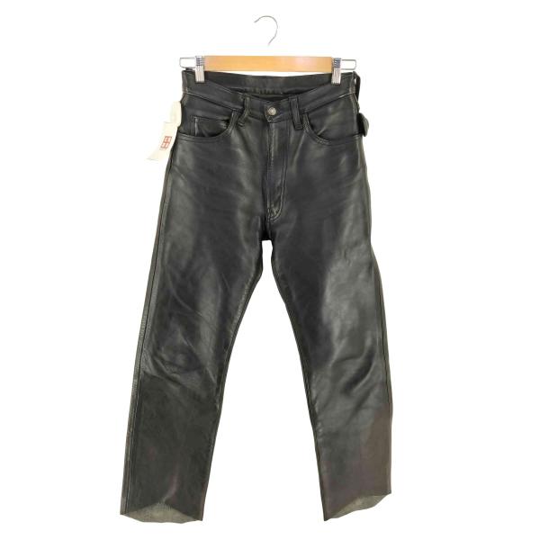 USED古着(ユーズドフルギ) {{AERO LEATHER}} 初期タグ 90S STEERHIDE L