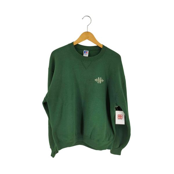 RUSSELL ATHLETIC(ラッセルアスレチック) 90S USA製 刺繍 前Vスウェット メンズ import：L 【中古】【ブランド古着バズストア】 Russell Athletic（ラッセル アスレティック） RUSSELL ATHLETIC