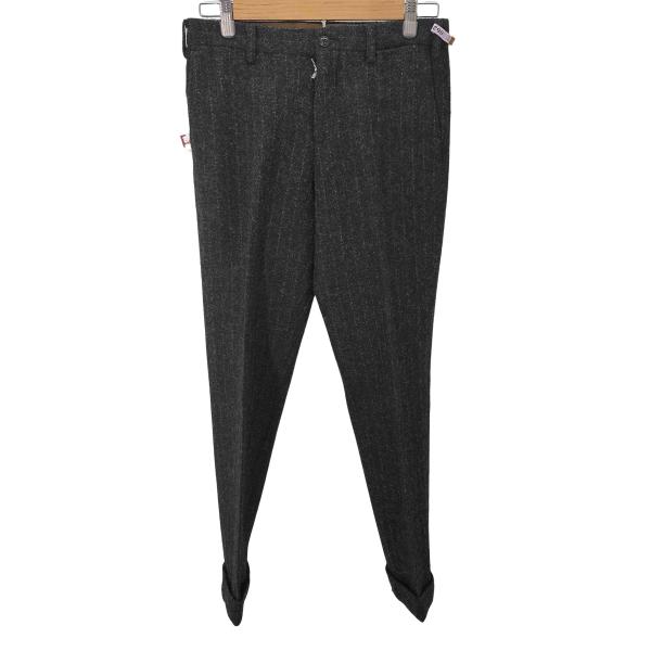 HARRIS TWEED（ハリスツイード） ウールストライプ スラックスパンツ