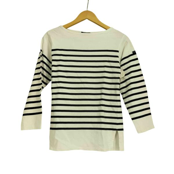 SAINT JAMES(セントジェームス) フランス製 ボーダー柄 ボートネック L/S レディース DE 中古 古着 0328
