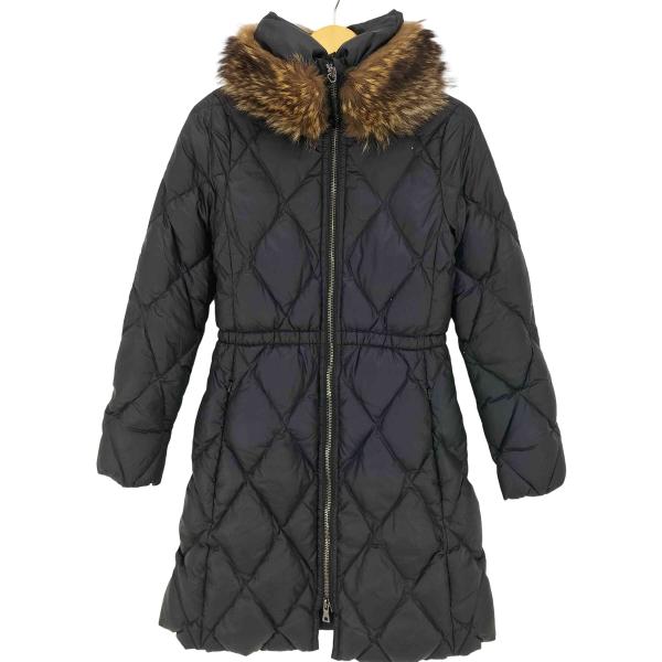 COACH（コーチ） キルティング ダブルジップ スタンドカラー ロング