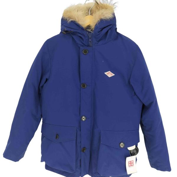 DANTON(ダントン) タッサーダウンジャケット フード付ラクーン メンズ 表記無 【中古】【ブランド古着バズストア】 Danton（ダントン） タッサーダウンジャケット フード付ラクーン