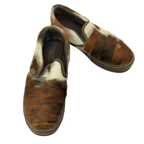 VANS VANS(バンズ) 00S ハラコ ポニー スリッポン インソール 筆記体  