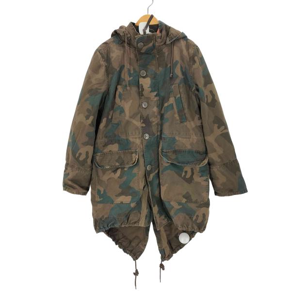 DKNY JEANS(ダナキャランニューヨークジーンズ) カモ柄 ライナー付き モッズコート メンズ JPN：M 【中古】【ブランド古着バズストア】 bazzstore_1140105314721