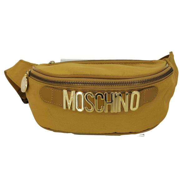 MOSCHINO ロゴ ウエストバッグ ボディバッグ モスキーノ ビックロゴ