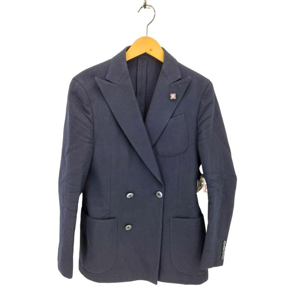 LARDINI(ラルディー二) イタリア製 ダブルブレスト テーラードジャケット メンズ  46【中古】【ブランド古着バズストア】 LARDINI（ラルディーニ） LARDINI(ラルディー二) イタリア製 ダブル