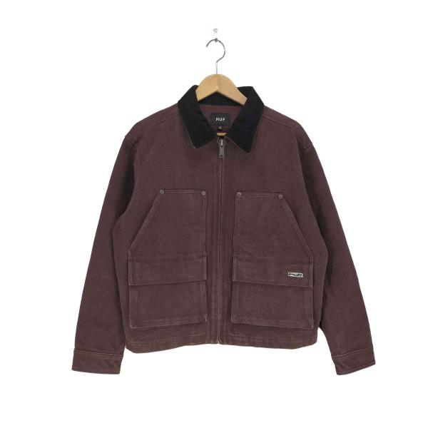 HUF（ハフ） STRETCH LOGO CANVAS WORK JACKET メンズ import：S 中古