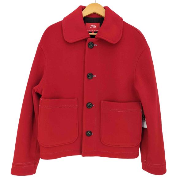 ZARA トップステッチスエードジャケット X HARRY LAMBERT ZARA トップステッチスエードジャケット X HARRY LAMBERT