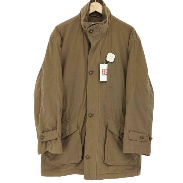 Troy Bros（トロイブロス） スエード調 ロゴ刺繍 ブルゾン メンズ