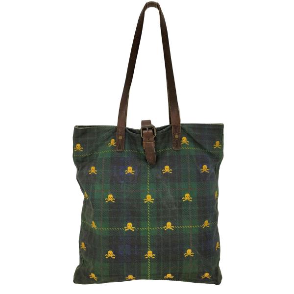 Rugby Ralph Lauren(ラグビーラルフローレン) スカル刺繍 チェック