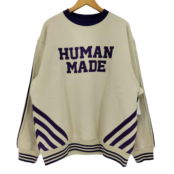 HUMAN MADE(ヒューマンメイド) 25aw ELBOW PATCH SWEATSHIRT メンズ JPN：XXL 【中古】【ブランド古着バズストア】 HUMAN MADE（ヒューマンメード） HUMAN MADE(ヒューマンメイド) 25aw