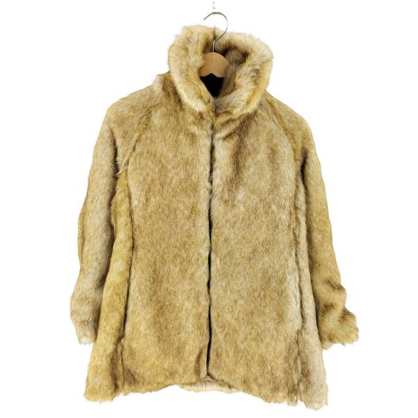fumie tanaka フミエタナカ　ベージュ　ファーコート FUMIE TANAKA（フミエ タナカ） FUMIE＝TANAKA(フミエタナカ) far coat