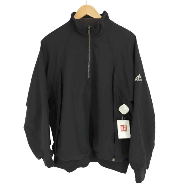 adidas（アディダス） 00S 復刻万国旗タグ ロゴ刺繍 ハーフジップ