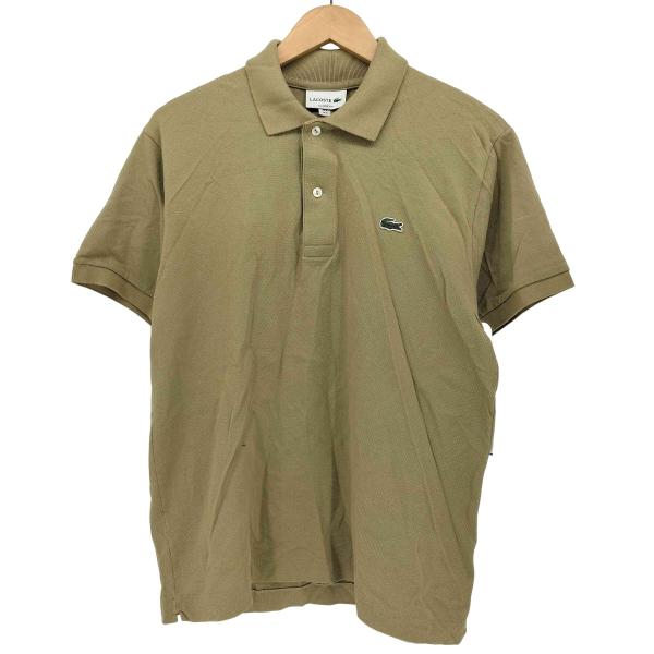 LACOSTE（ラコステ） L1212 ワンポイント 刺繍 S/S ポロシャツ メンズ