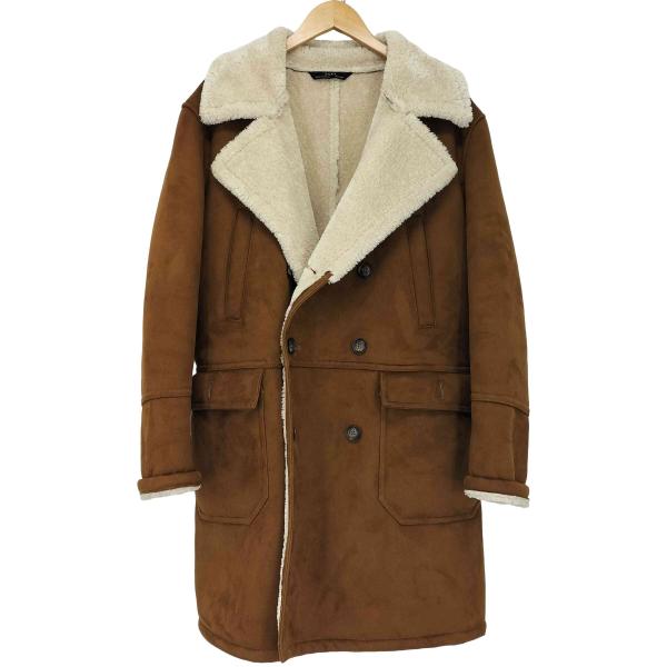 その他 ソノタ ムートンコート メンズ 【古着】【中古】 ZARA（ザラ） ボア ムートンコート メンズ import：M 中古 古着 0702